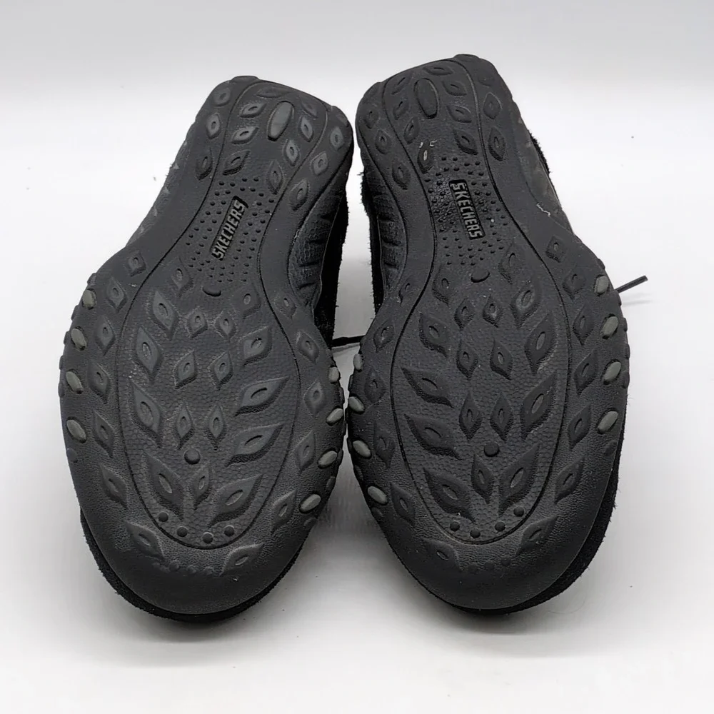 Skechers Shoes Womens Black 9 Relaxed Fit‎ Sneakers Walking Memory Foam 22532